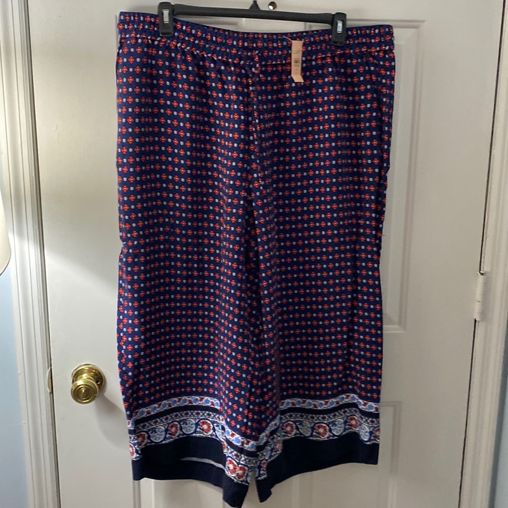 Soft ankle pants.